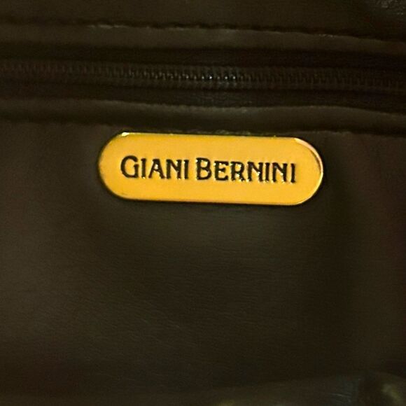 Giani Bernini Dark Green Pebbled Leather Small Crossbody Purse Shoulder Bag - Picture 10 of 12